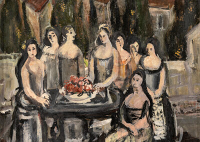 <ttl>Albert Dilbarian <br>Women at the table, 1979 <br></ttl>Contact for price