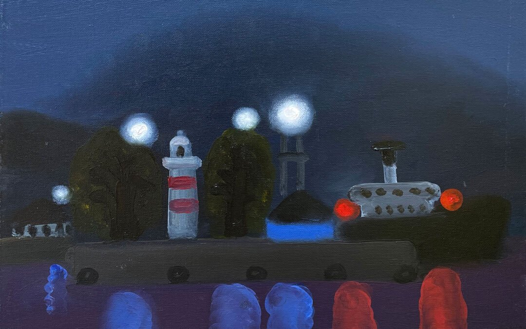 Alexander Florensky Pier and Lighthouse in Batumi, 2016 1,000$