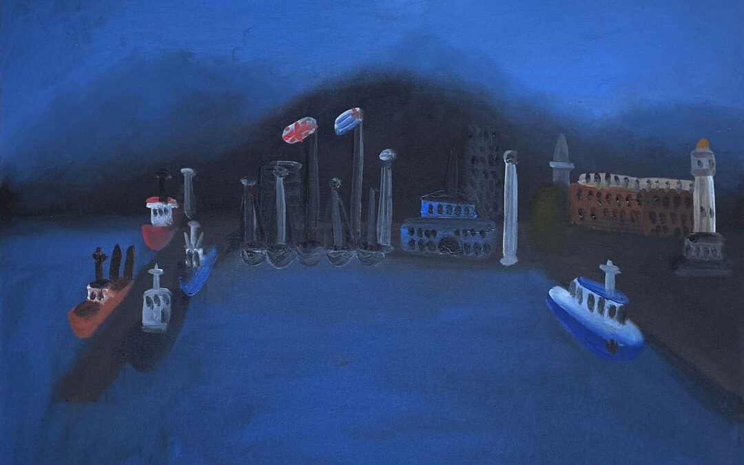 Alexander Florensky Batumi Port, 2019 1,800$