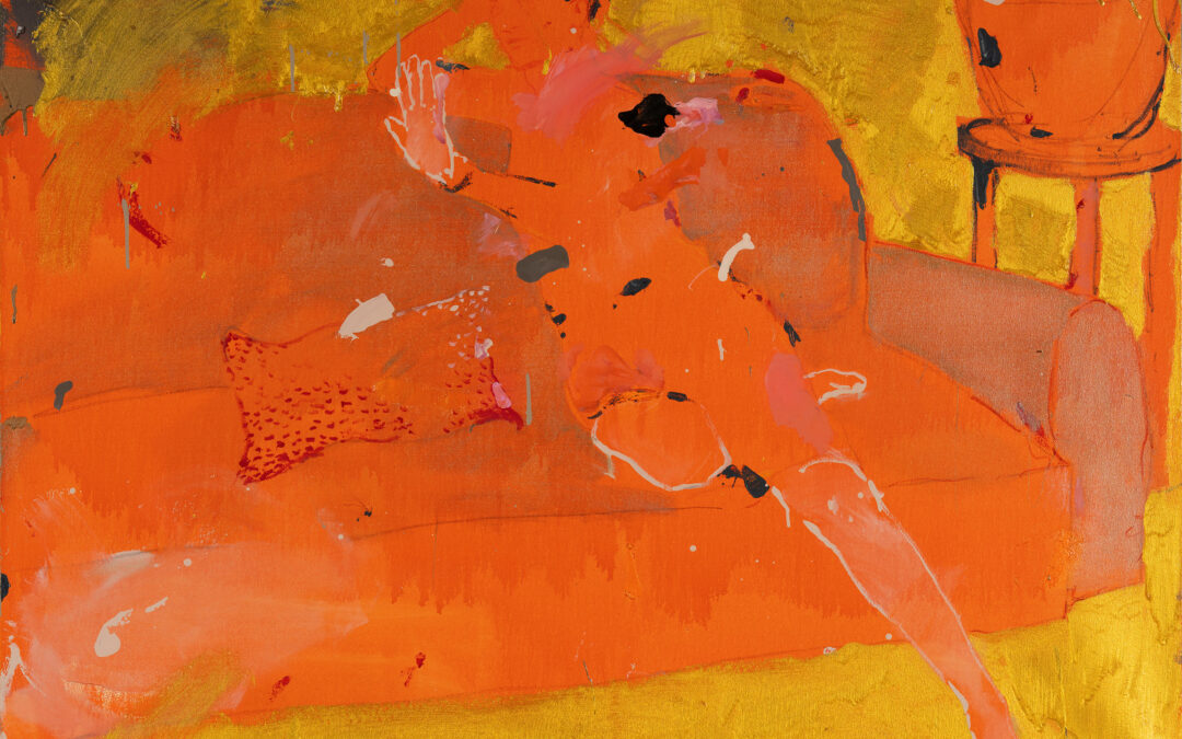 Alexander Varvaridze Woman on a Sofa, 2019 2,500$