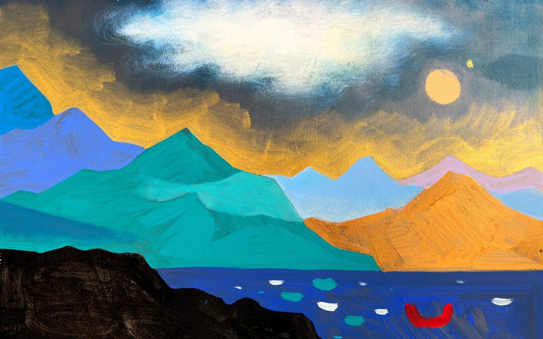 Anton Balanchivadze “Landscape.” From the series “Traveler of the Peaks,” 2026 500$