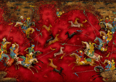 <ttl>Felix Varlamishvili <br>Hunting Scene in Persian Style <br></ttl>Contact for price
