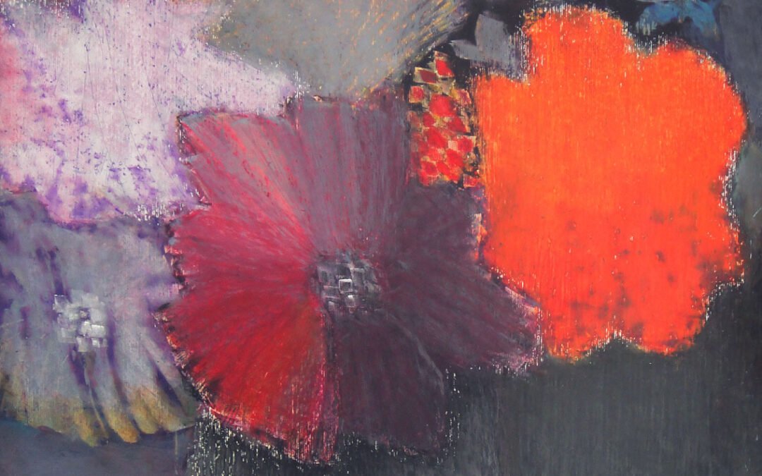 Gela Manjavidze Red Peonies, 2014 1,800$