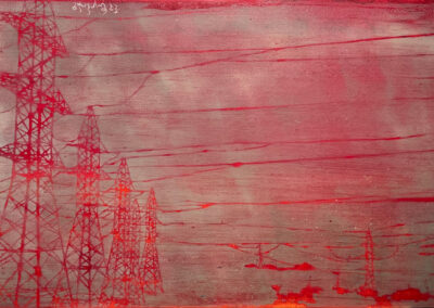 <ttl>Goga Japaridze <br>Landscape N1. Towers, 2023 <br></ttl>1,800$