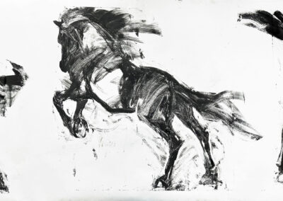 Guranda Klibadze <br>Horses, 2022 <br>18,000$