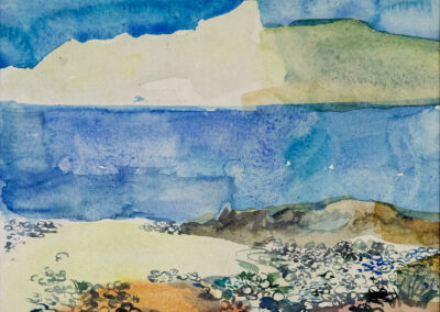 <ttl>Irakli Parjiani <br>Landscape with pebbles and eggs, 1981 <br></ttl>3500$
