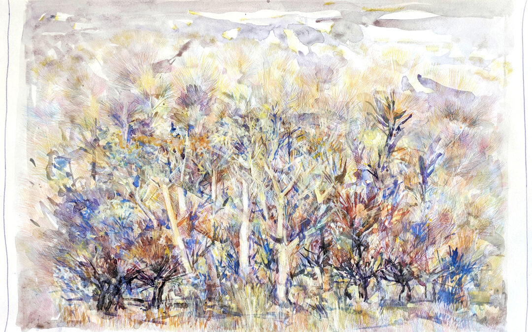 Karaman Kutateladze Landscape, 2021 700$