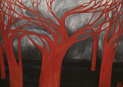 <ttl>Keti Benashvili <br>Red Trees, 2024 <br></ttl>5,000$