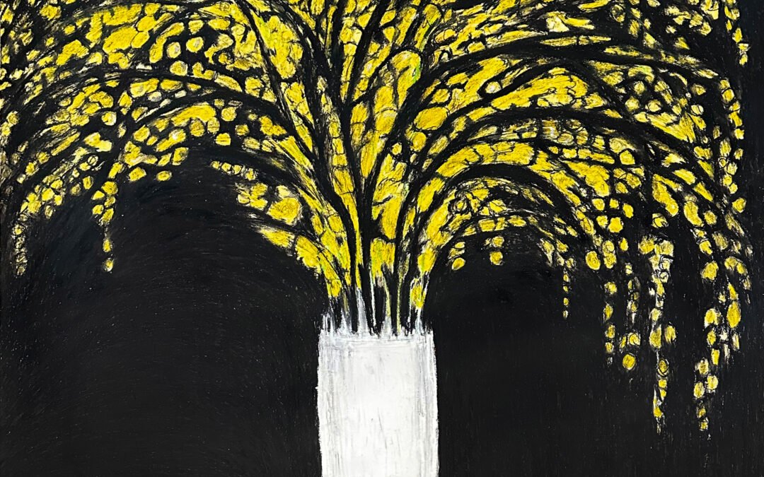 Keti Benashvili Yellow Flowers, 2025 1,800$