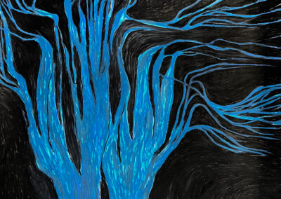 <ttl>Keti Benashvili <br>Blue Trees, 2025 <br></ttl>900$