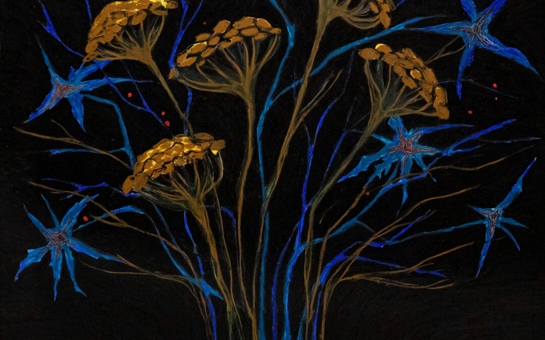 Keti Benashvili From the series “Midnight Blossom,” 2025 900$