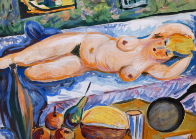 <ttl>Kirill Zdanevich <br>Nude with Fruits, 1960s <br></ttl>Contact for price