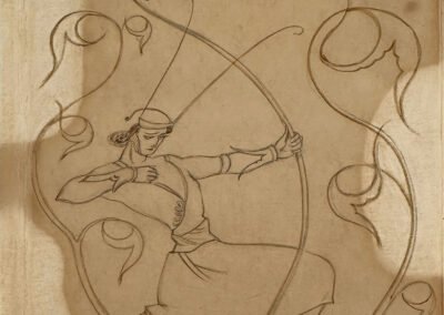 <ttl>Lado Gudiashvili <br>Archer, 1955 <br></ttl>Contact for price