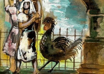 <ttl>Lado Gudiashvili <br>At the source, 1956 <br></ttl>Contact for price