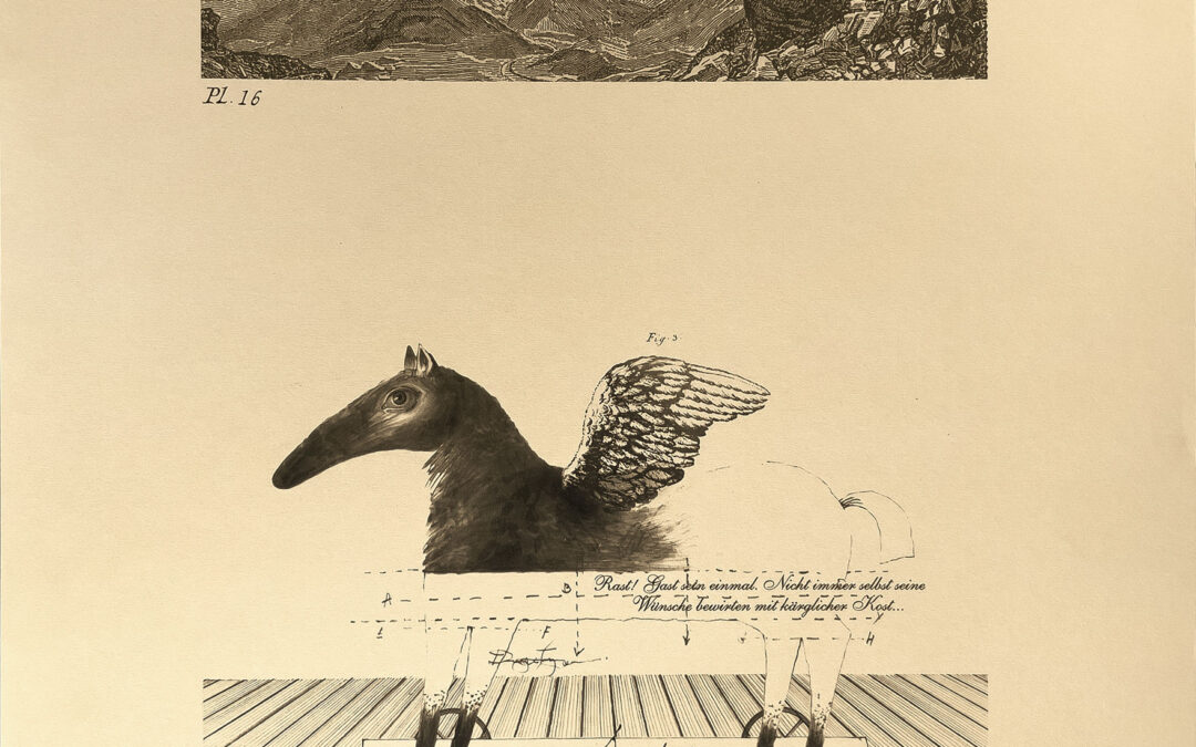 Levan Mekhuzla Illustration of Rainer Maria Rilke’s The Love and Death of Cornet Christopher Rilke, 2009 350$