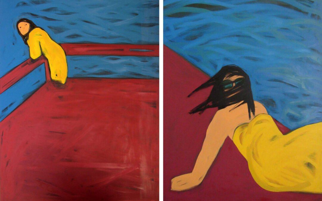 Maka Batiashvili Familiar Places, 2023 (Diptych) Each: 2,500$