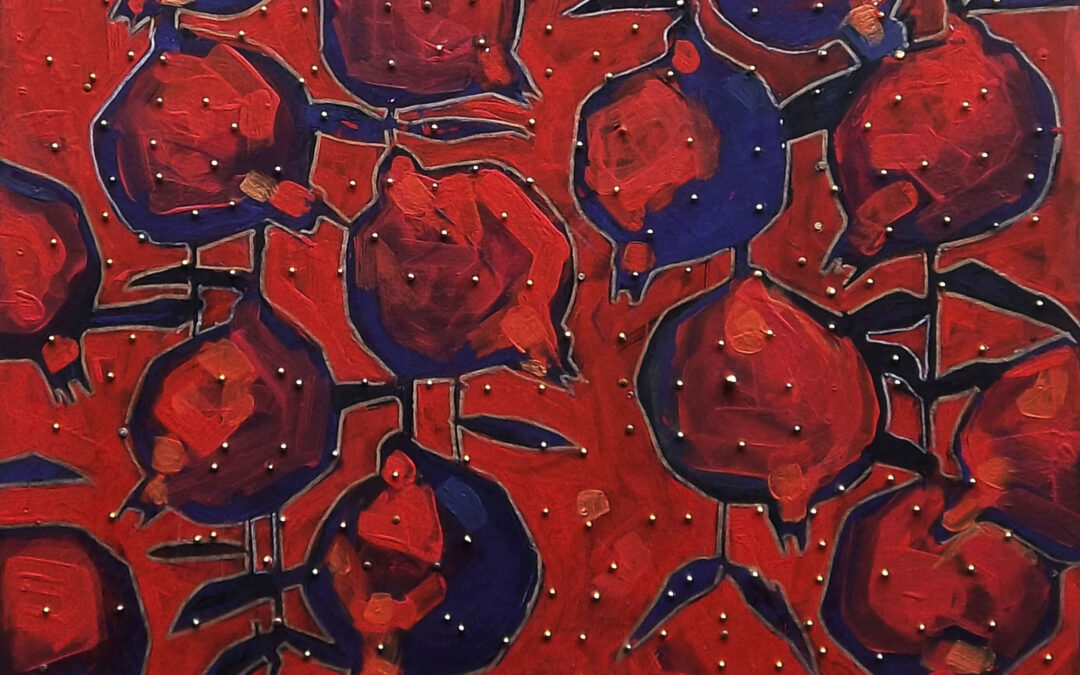 Malkhaz Rusadze Pomegranates, 2019   260$