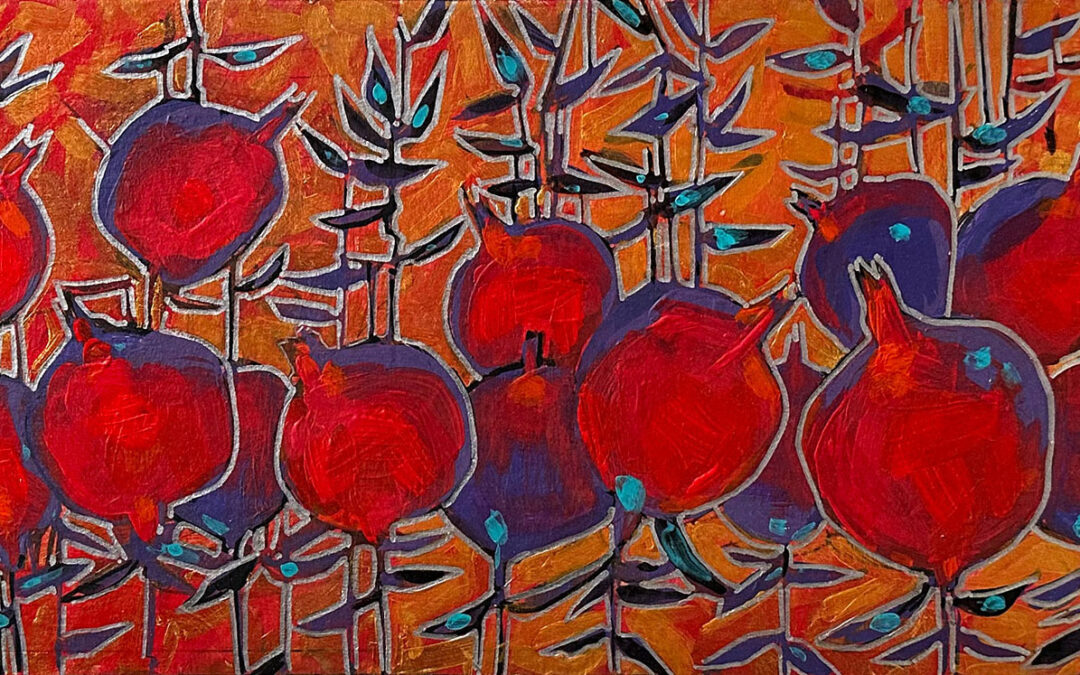 Malkhaz Rusadze 26 Pomegranates, 2019  300$