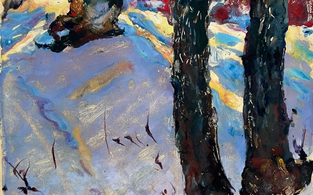 Mikheil Khvitia Two Trees, 1988 1,800$