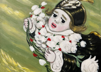 <ttl>Oleg Timchenko <br>Prince with Flowers, 2024<br></ttl>450$