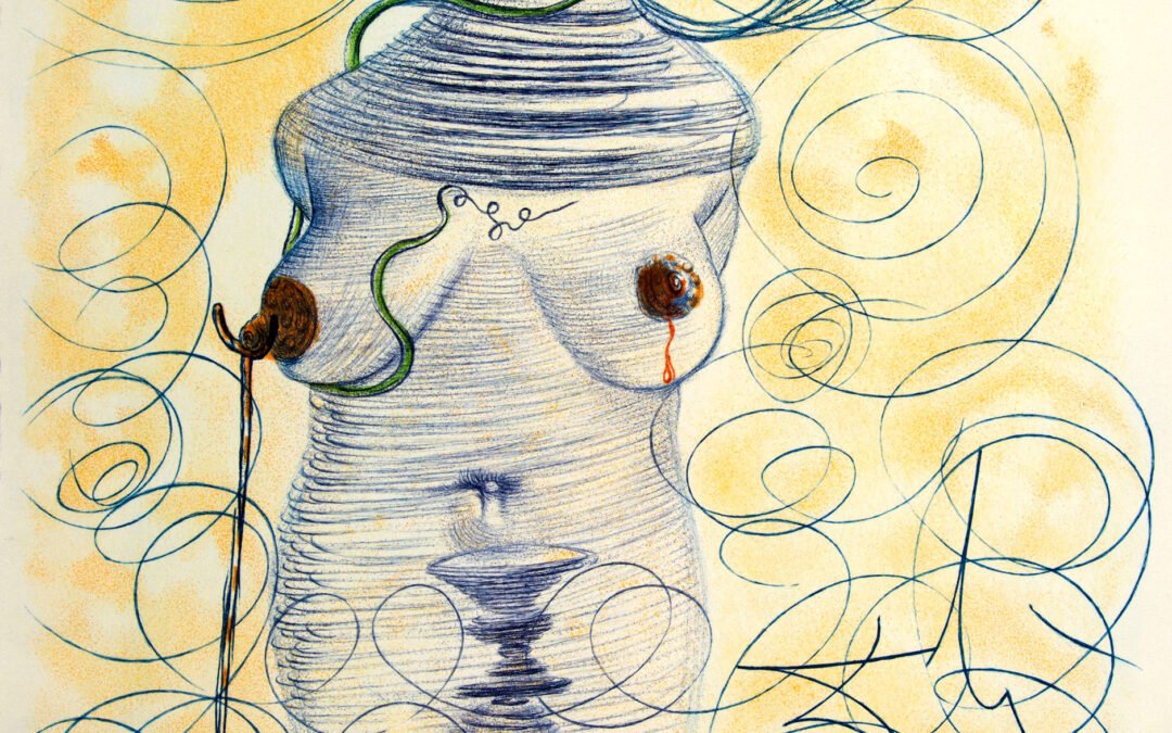 Salvador Dali The Memoirs of Giacomo Casanovas – Large Flask, 1967 1,750$