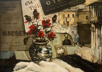 <ttl>Tamaz Kakabadze <br>Still Life with Poppies, 1988 <br></ttl>Contact for price