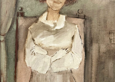 <ttl>Temo Japaridze <br>Woman with Curly Hair, 1992 <br></ttl>Contact for price