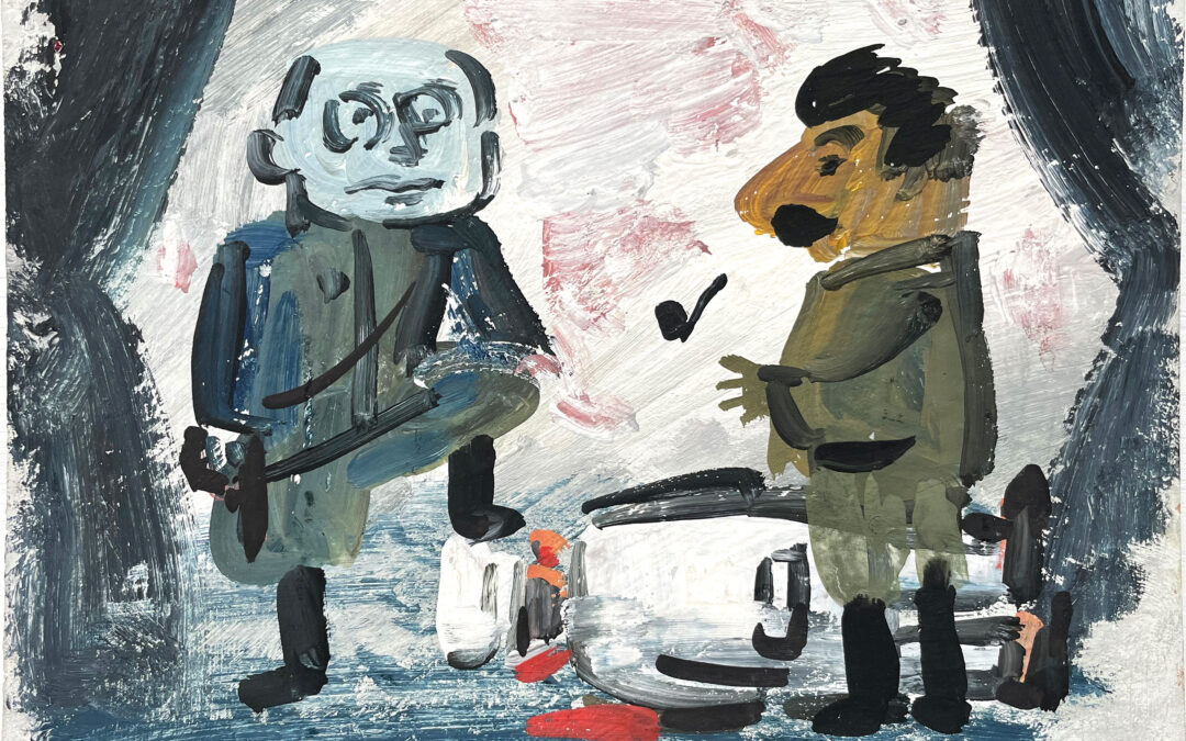 Tengiz Mirzashvili A Work on a Political Theme 850$
