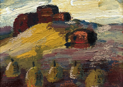 <ttl>Tengiz Mirzashvili <br>Landscape with haystacks <br></ttl>450$