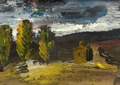 <ttl>Tengiz Mirzashvili <br>Landscape with a church, 1990 <br></ttl>600$