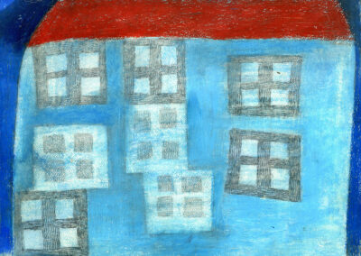 <ttl>Zaza Berdzenishvili <br>Blue House with Red Roof, 2004 <br></ttl>600$