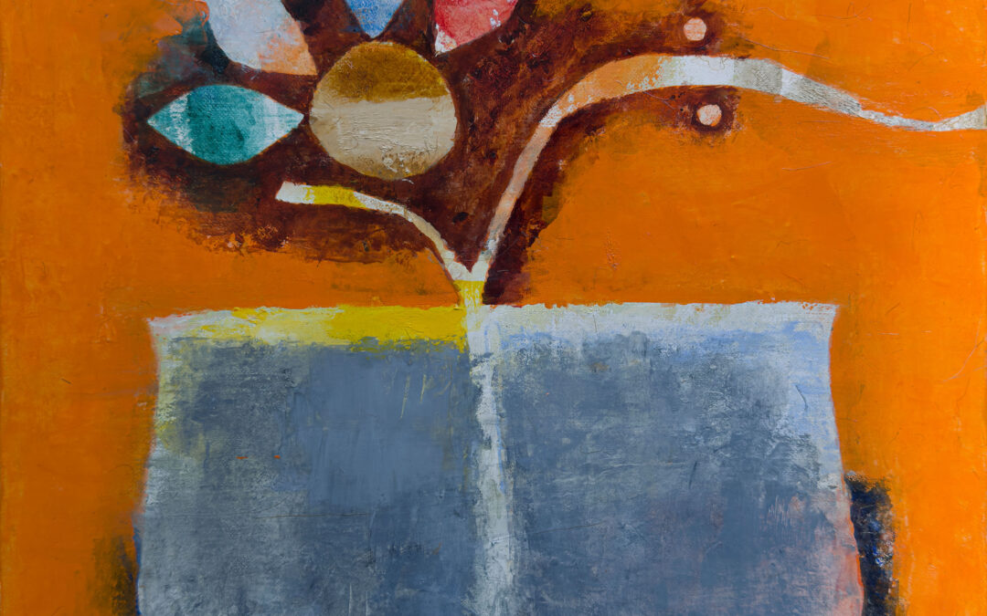 Zaza Berdzenishvili Orange Still-Life, 2022 550$