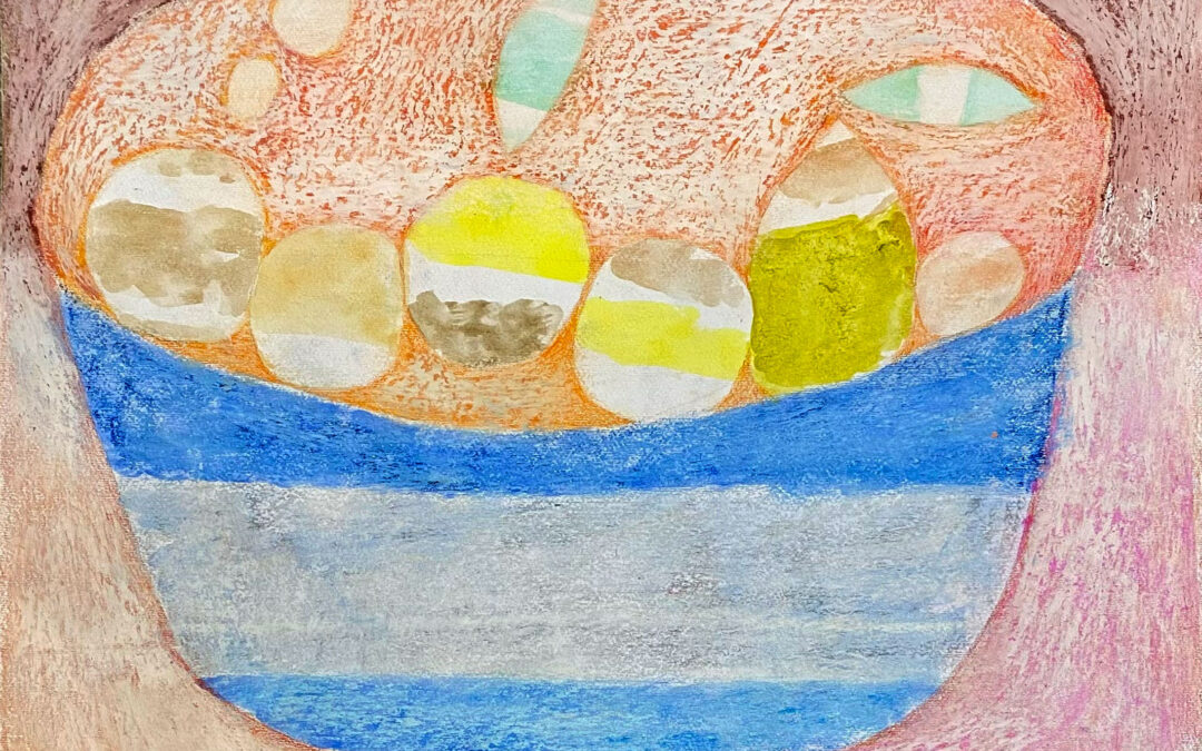 Zaza Berdzenishvili Bowl with Fruits, 2024 650$