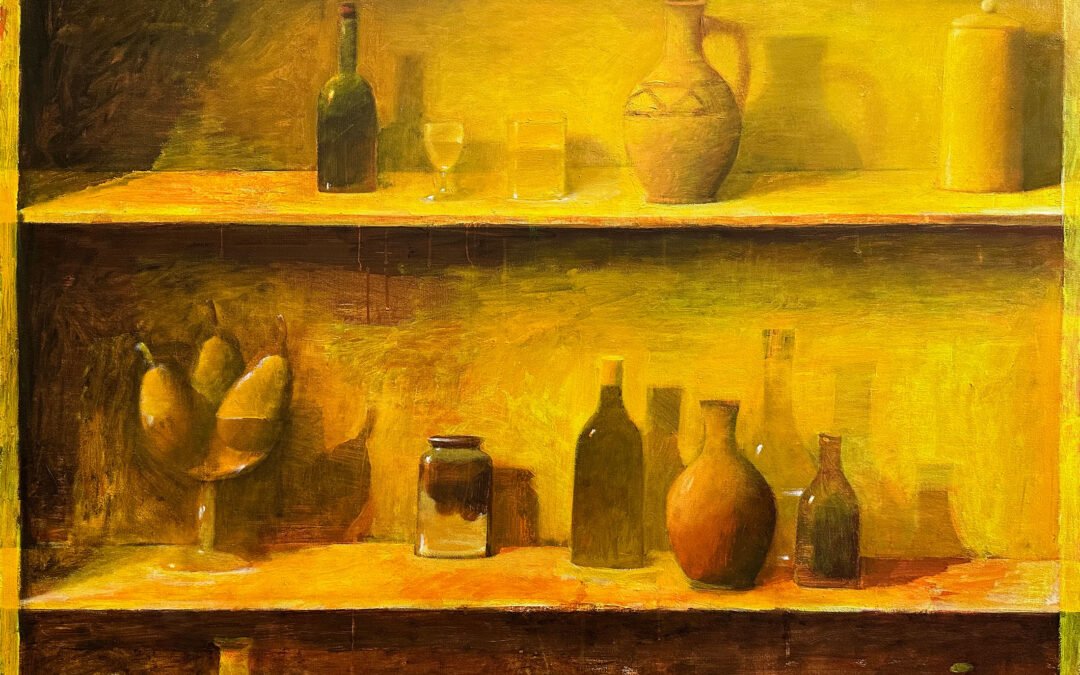 Zurab Gikashvili Yellow Still-life, 2024 3,500$